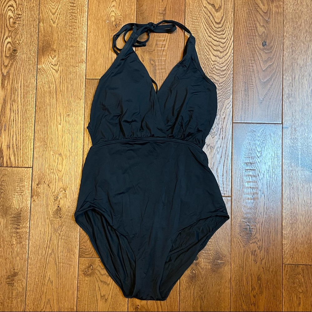 Target brand black swimsuit